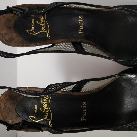 Christian Louboutin Cork Heels - Picture 4 of 11